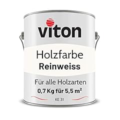 Viton holzfarbe weiss gebraucht kaufen  Wird an jeden Ort in Deutschland