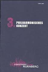 Programmheft philharmonisches  gebraucht kaufen  Wird an jeden Ort in Deutschland