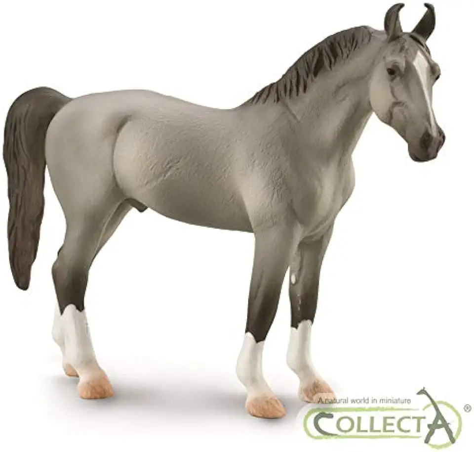CollectA Marwari Hengst (Grijs) Verzamelbaar Paard Beeldje tweedehands  