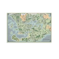 Faerun map poster for sale  Delivered anywhere in USA 