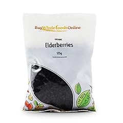 Organic elderberries 125g for sale  Delivered anywhere in UK