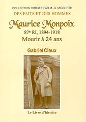 Maurice monpoix 87e d'occasion  Livré partout en France