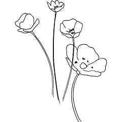 Buttercups rubber stamp for sale  Delivered anywhere in UK