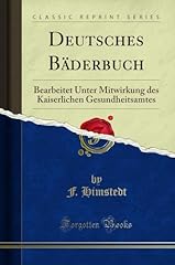 Deutsches bäderbuch bearbeite for sale  Delivered anywhere in USA 