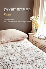 Crochet bedspread pattern for sale  Delivered anywhere in Ireland