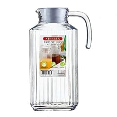 Glass pitcher jug for sale  Delivered anywhere in UK