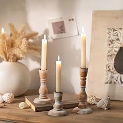 Inweder wooden candlestick for sale  Delivered anywhere in USA 