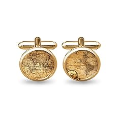 Map cufflinks wedding for sale  Delivered anywhere in USA 