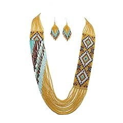 Handmade beaded indian for sale  Delivered anywhere in USA 