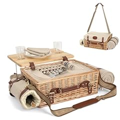 Mutifunctional wicker picnic for sale  Delivered anywhere in USA 