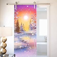 Türbild winterabend wald gebraucht kaufen  Wird an jeden Ort in Deutschland