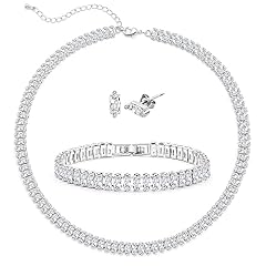 Porimee tennis necklace for sale  Delivered anywhere in USA 