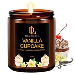 Vanilla cupcake candles for sale  Delivered anywhere in USA 