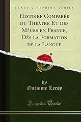 Histoire comparée théâtre d'occasion  Livré partout en France