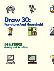 Draw 30: Furniture and household: How to draw furniture for sale  Delivered anywhere in USA 
