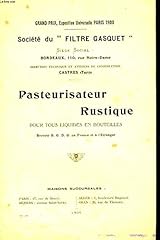 Pasteurisateur rustique liquid d'occasion  Livré partout en France