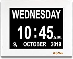 Dayclox 2025 white for sale  Delivered anywhere in UK