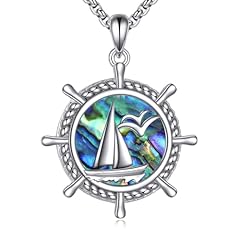 Zpmmpz sailboat necklace for sale  Delivered anywhere in USA 