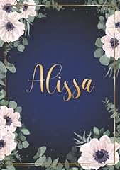 Alissa notizbuch personalisier gebraucht kaufen  Wird an jeden Ort in Deutschland