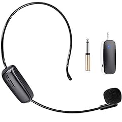 Wireless microphone headset for sale  Delivered anywhere in UK