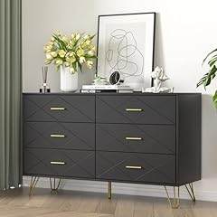 Furniway black dresser for sale  Delivered anywhere in USA 