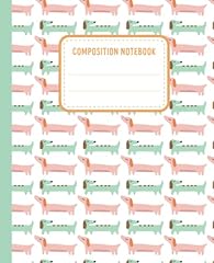 Daschund composition notebook for sale  Delivered anywhere in USA 