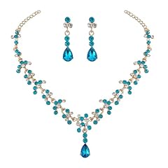 Wedding necklace earrings for sale  Delivered anywhere in UK
