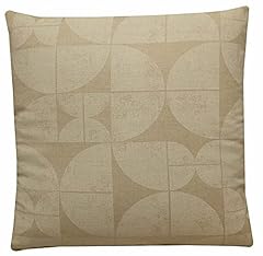Cream geometric cushion for sale  Delivered anywhere in UK