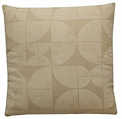 Cream geometric cushion for sale  Delivered anywhere in UK