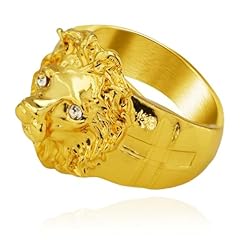 Anello testa leone usato  Spedito ovunque in Italia 