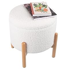 Storage ottoman round for sale  Delivered anywhere in USA 