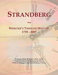 Strandberg webster timeline for sale  Delivered anywhere in UK