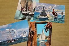 Cartolina tematica barca usato  Spedito ovunque in Italia 