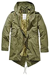 Brandit M51 US Parka - Olive Green, S, used for sale  Delivered anywhere in Ireland