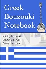 Greek bouzouki notebook gebraucht kaufen  Wird an jeden Ort in Deutschland