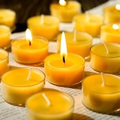 25pcs beeswax tealight for sale  Delivered anywhere in USA 