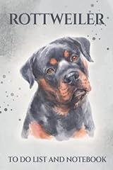 Rottweiler list notebook for sale  Delivered anywhere in UK