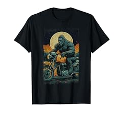 Bigfoot motorcycle shirt for sale  Delivered anywhere in UK