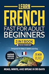 Learn french fast for sale  Delivered anywhere in USA 