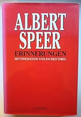 Erinnerungen albert speer gebraucht kaufen  Wird an jeden Ort in Deutschland