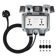 Outdoor sockets waterproof for sale  Delivered anywhere in UK
