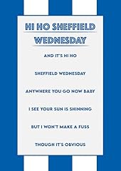 Sheffield wednesday fans for sale  Delivered anywhere in UK