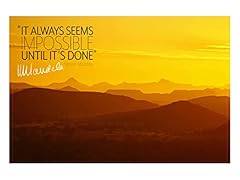 Nelson mandela quote for sale  Delivered anywhere in UK