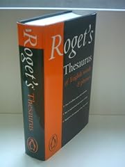 Roget thesaurus english for sale  Delivered anywhere in UK