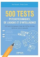 500 tests psychotechniques d'occasion  Livré partout en Belgiqu