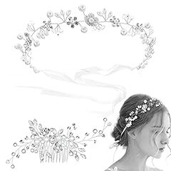 Braut stirnband hochzeit gebraucht kaufen  Wird an jeden Ort in Deutschland