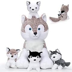 Pcs wolf plush for sale  Delivered anywhere in USA 