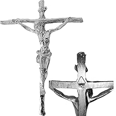 Crocifisso parete croce usato  Spedito ovunque in Italia 