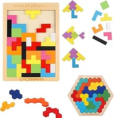 Shshbuy puzzle tangram usato  Spedito ovunque in Italia 