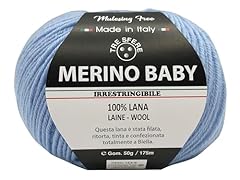 Lana merino baby usato  Spedito ovunque in Italia 